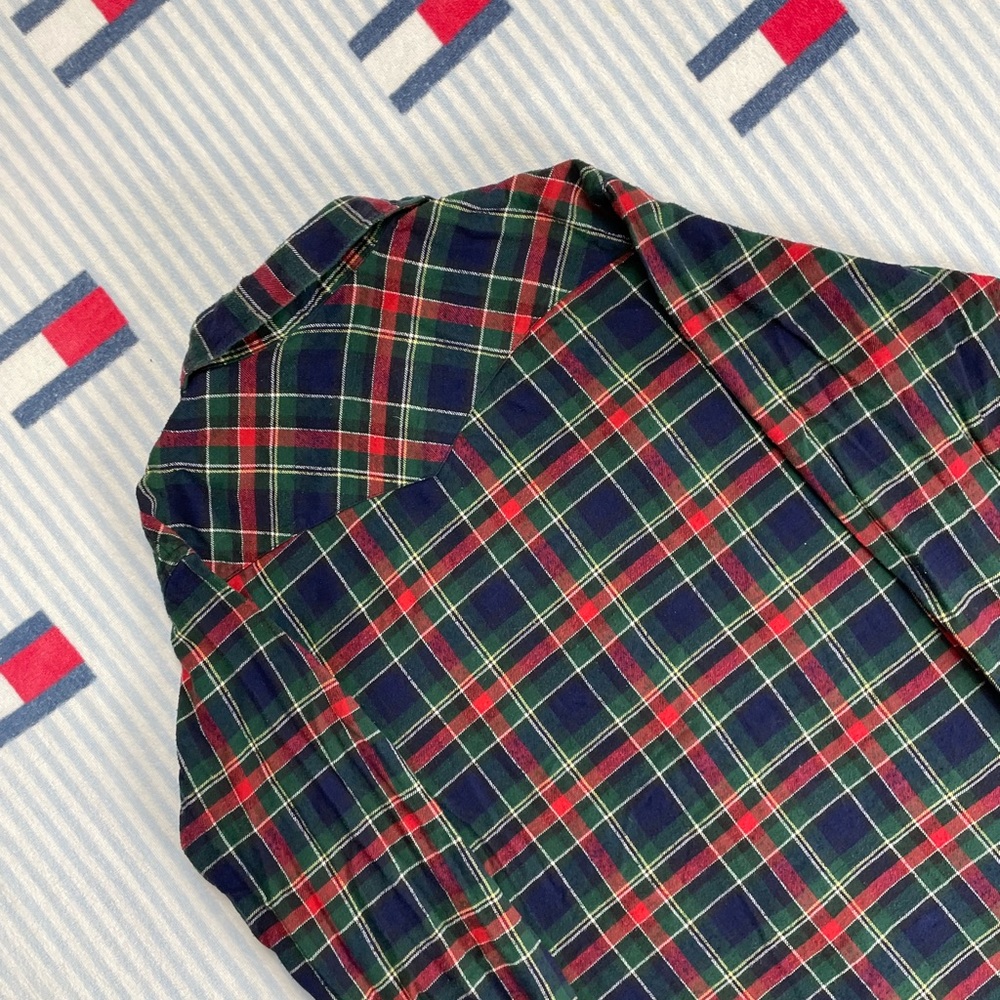 Vintage Wrangler Western Plaid Pearl Snap button down shirt - Picture 9 of 9